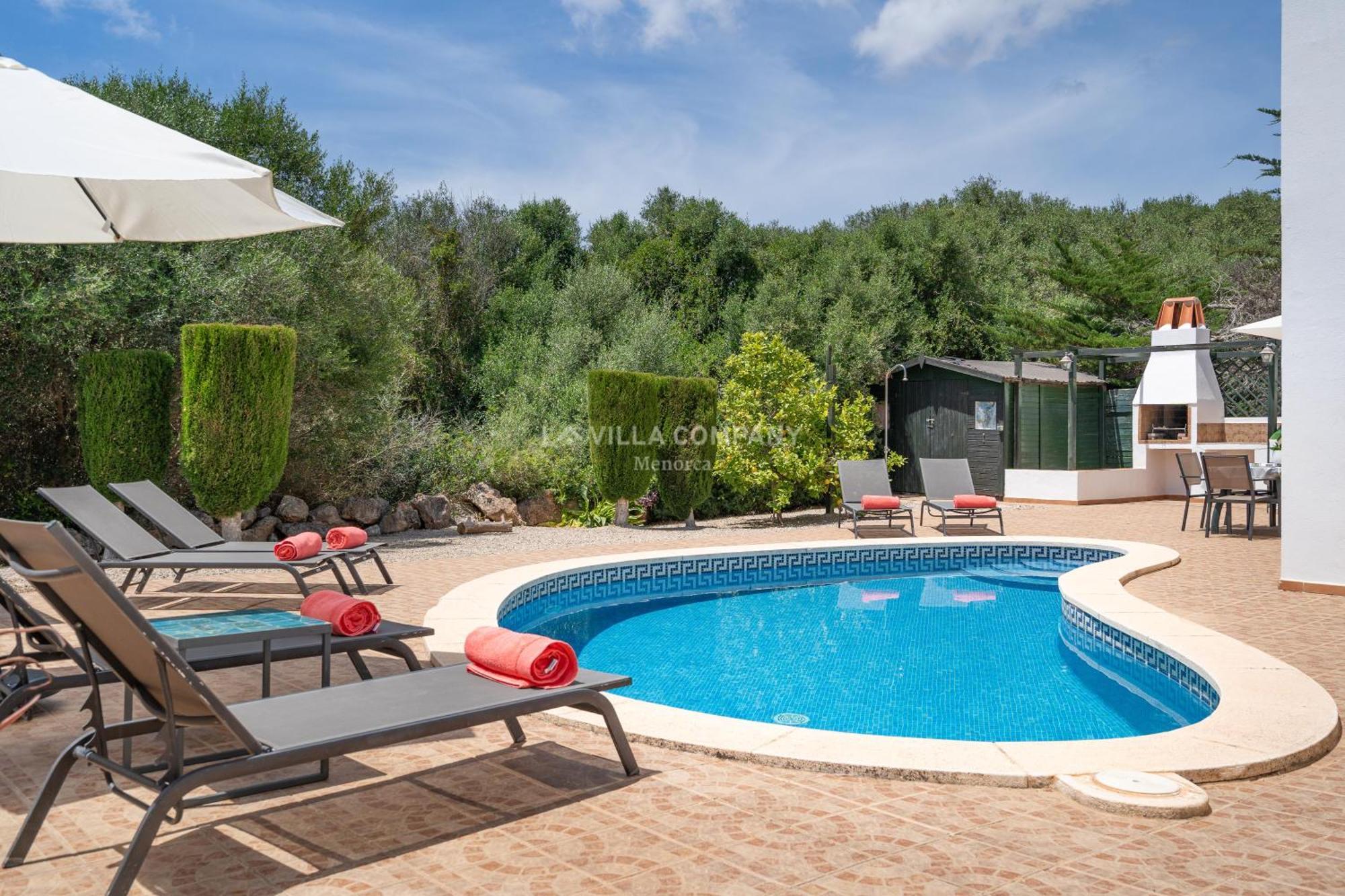 Villa Sylvia Cala En Porter  Extérieur photo
